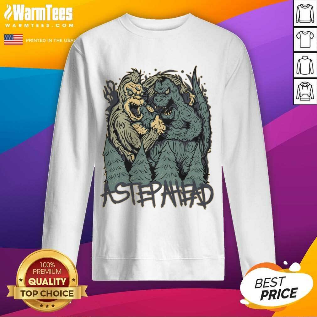 Funny Kong Vs Godzilla Astepahead Shirt