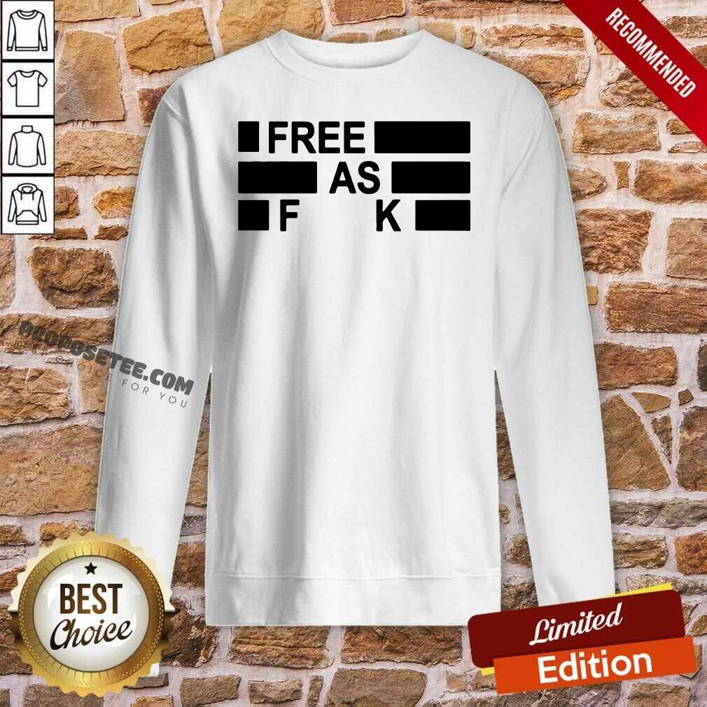 Funny Kyle Rittenhouse Free As Fuck Shirt