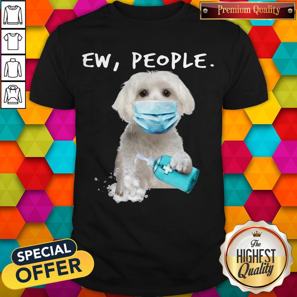 Funny Maltese Face Mark Ew People Shirt