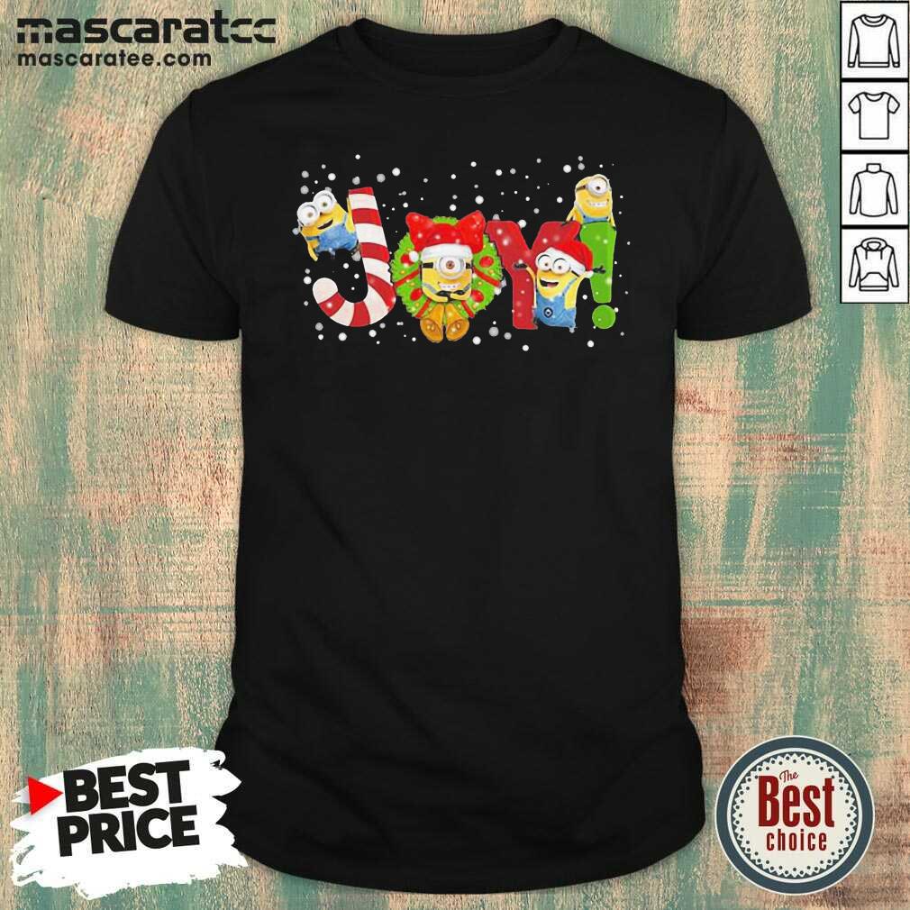 Funny Minions Joy Christmas Shirt