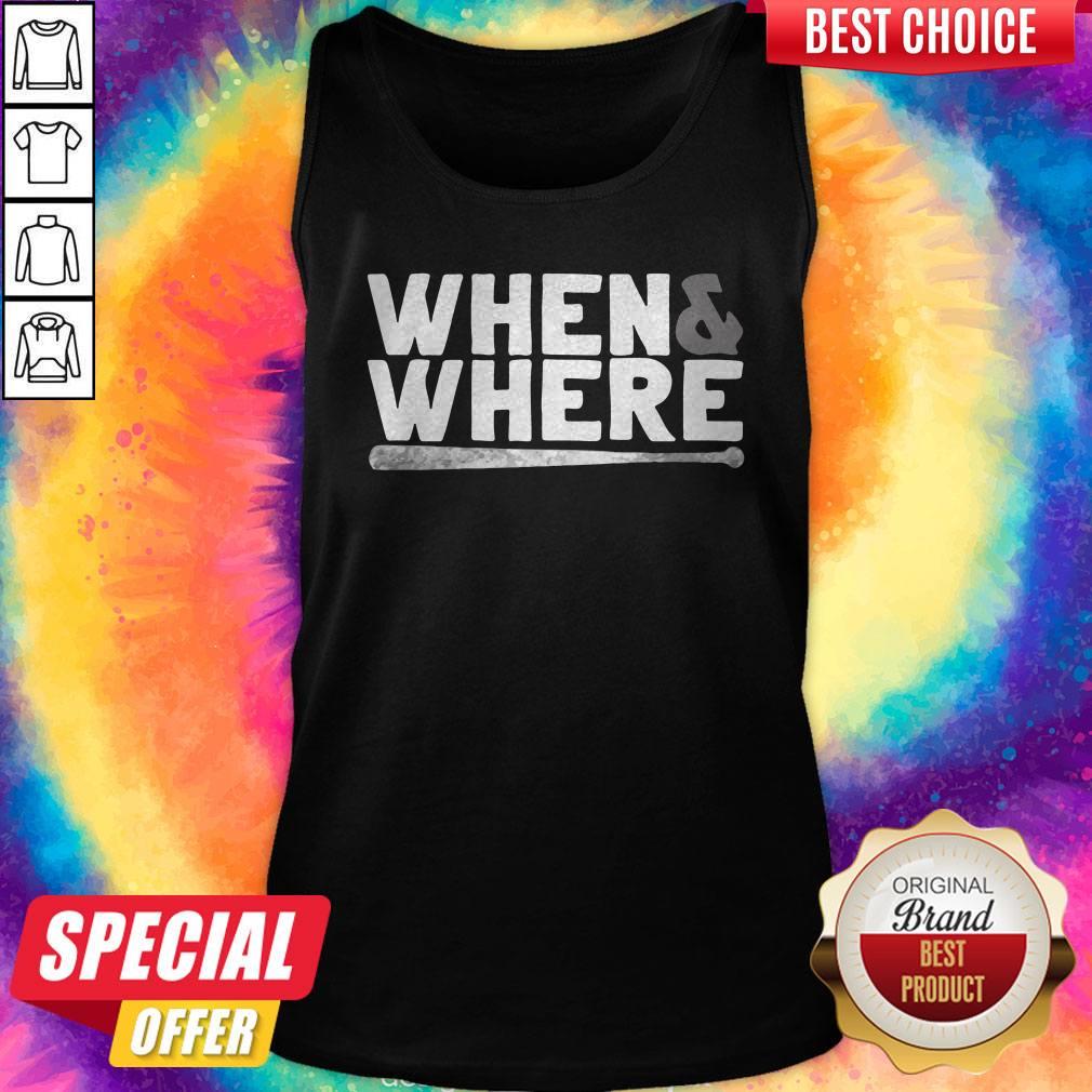 Funny MLBPA When And Where Shirt