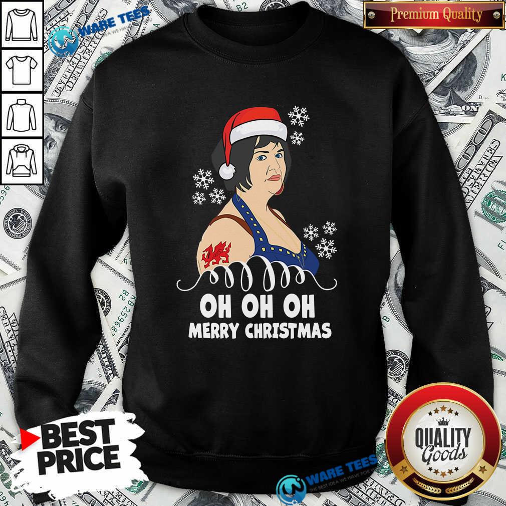 Funny Nessa Jenkins Oh Oh Oh Merry Christmas Shirt
