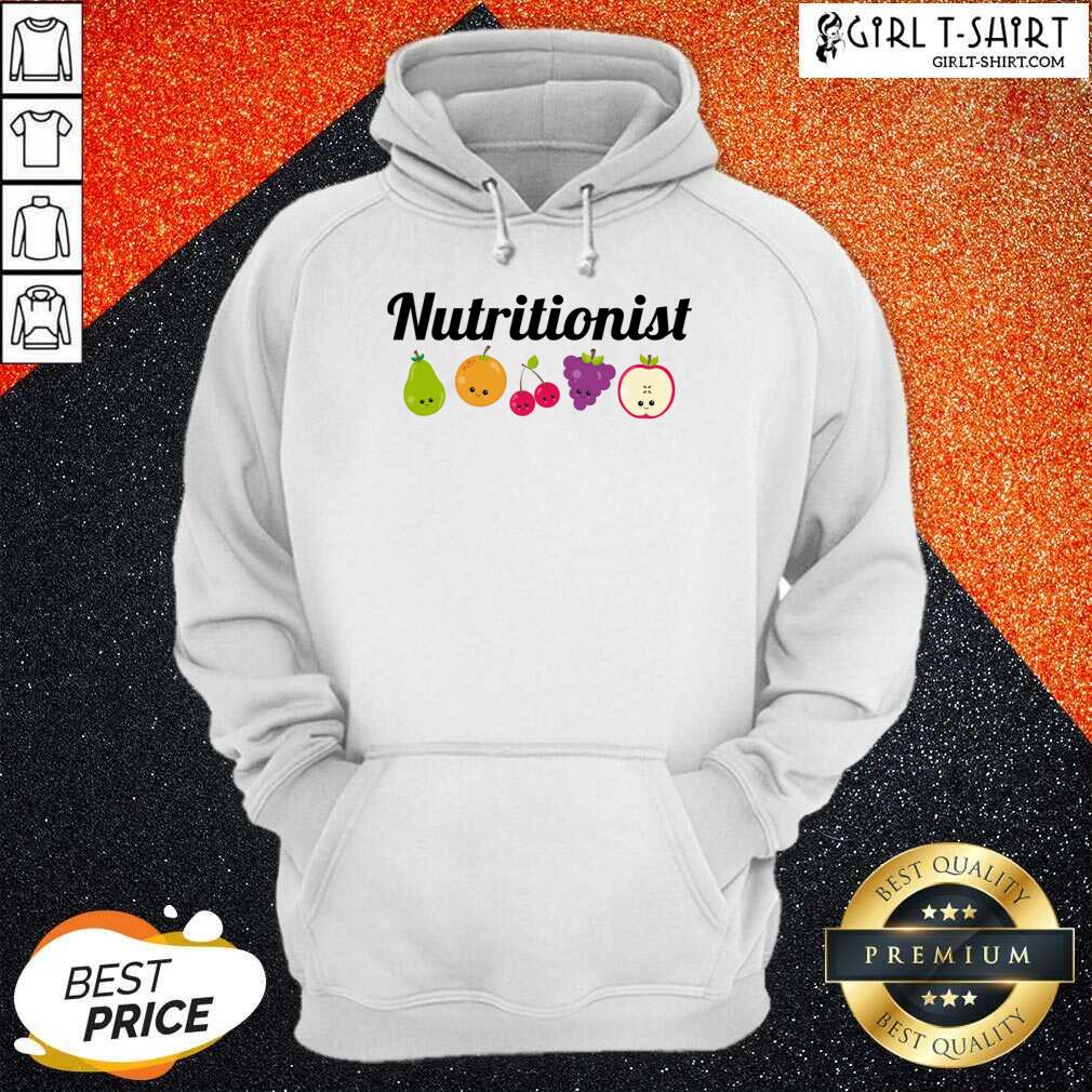 Funny Nutritionist Nutrition Funny Fruit Gift T-Shirt