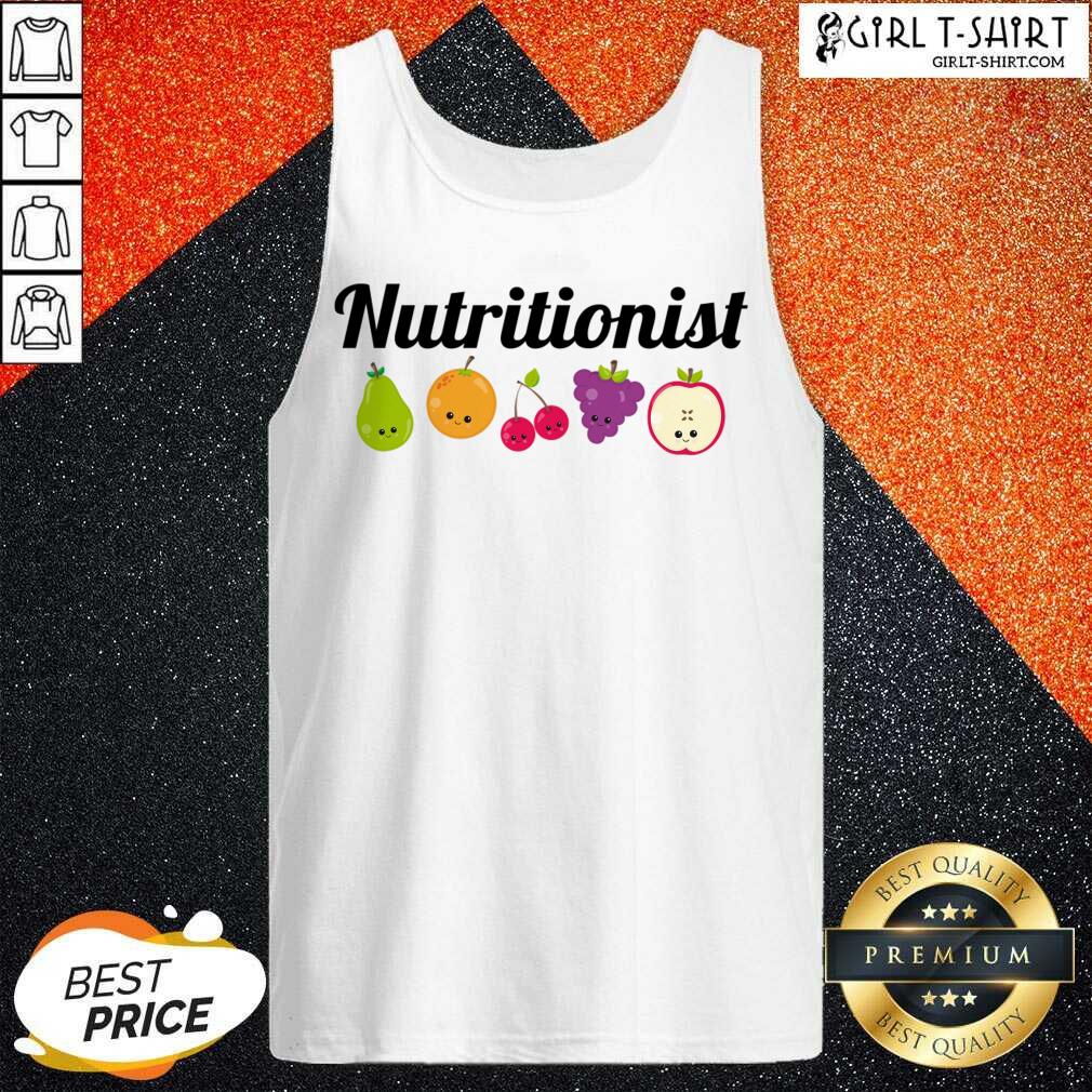 Funny Nutritionist Nutrition Funny Fruit Gift T-Shirt