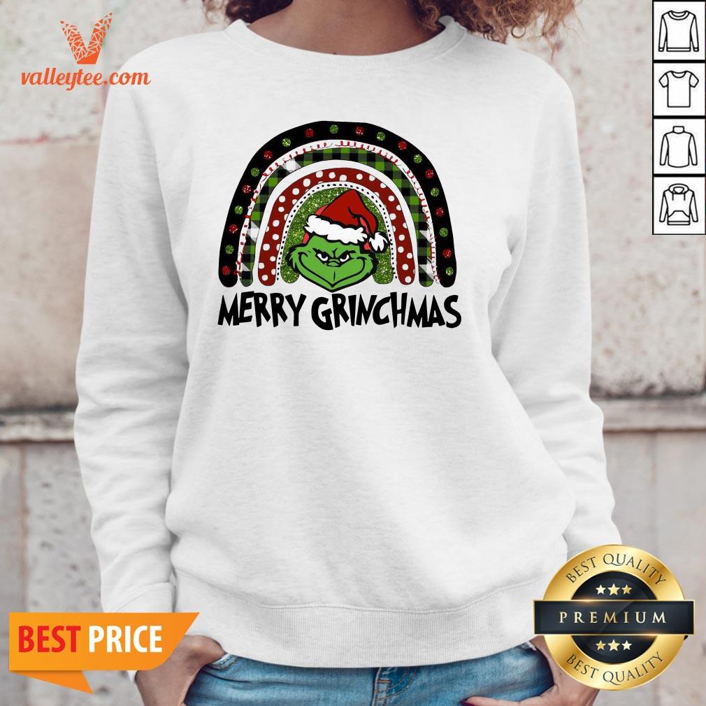 Funny Pink Plush Boutique Merry Grinchmas Shirt