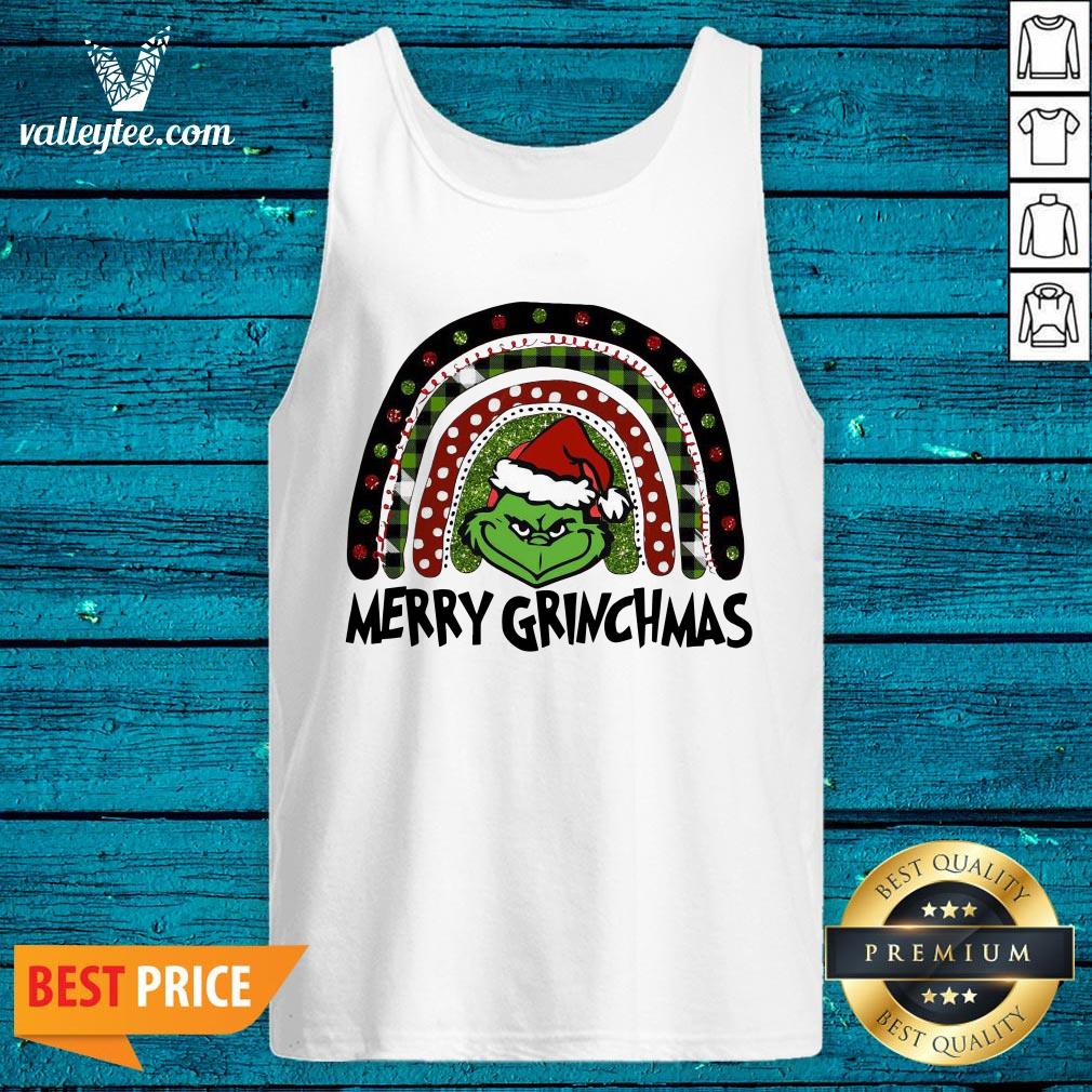 Funny Pink Plush Boutique Merry Grinchmas Shirt