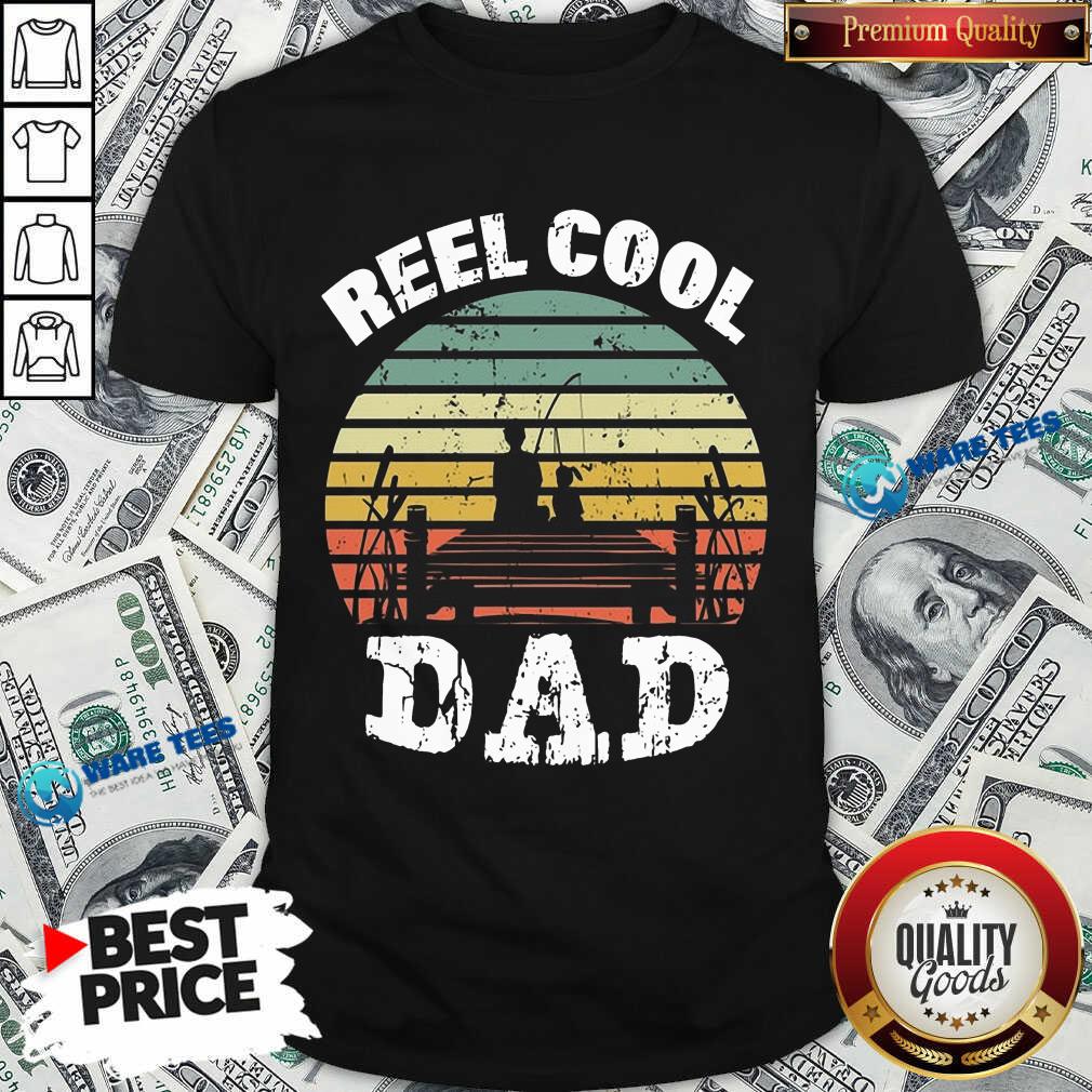 Funny Reel Cool Dad Vintage Shirt