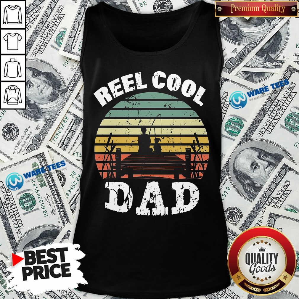 Funny Reel Cool Dad Vintage Shirt