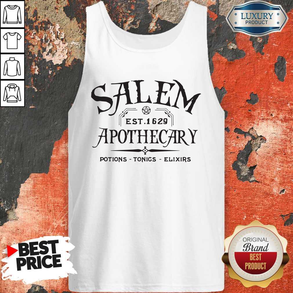 Funny Salem Apothecary Potion Tonics Elixirs Shirt