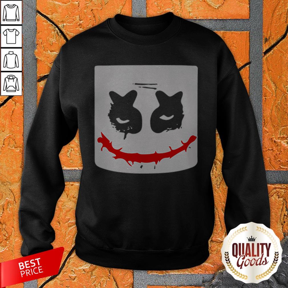 Funny Scary Joker Face Halloween Costume Shirt