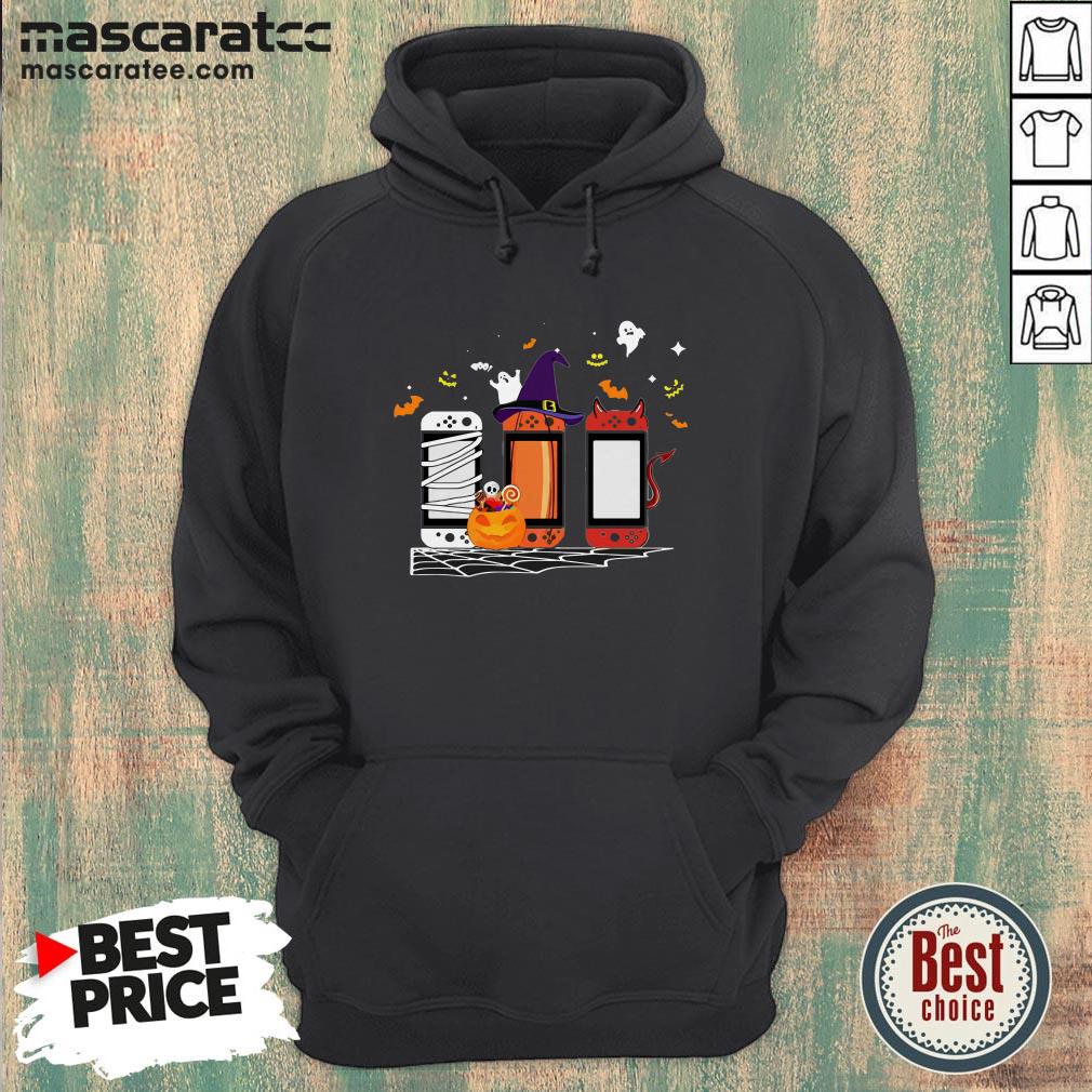 Funny Spooky Game Console In Halloween Design Shirt