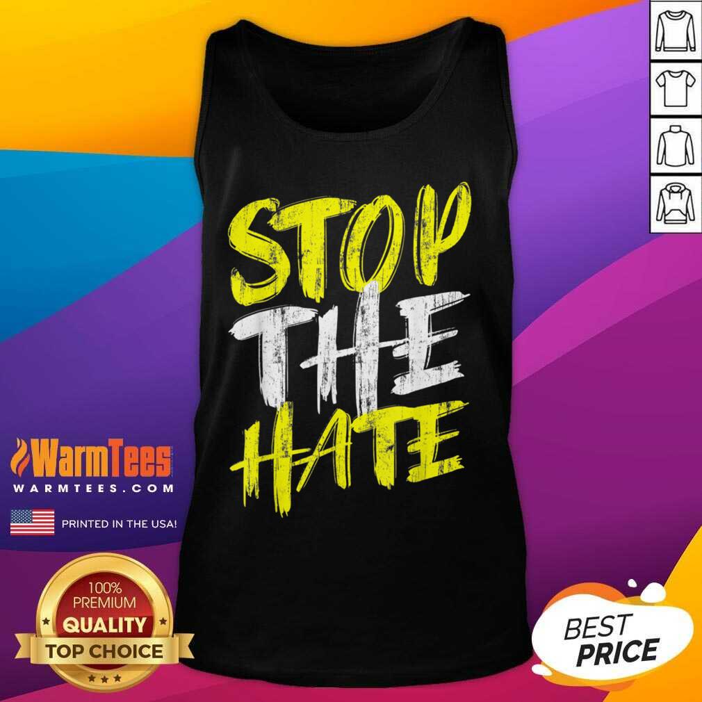 Funny Stop The Hate Asian Surprised Shirt