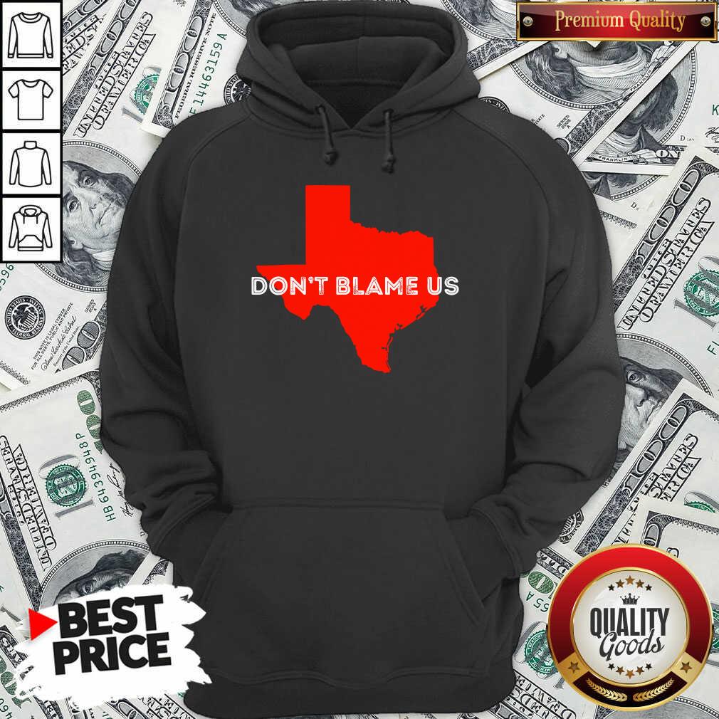 Funny Texas Don’t Blame Us Republican Vote 2020 Election Shirt