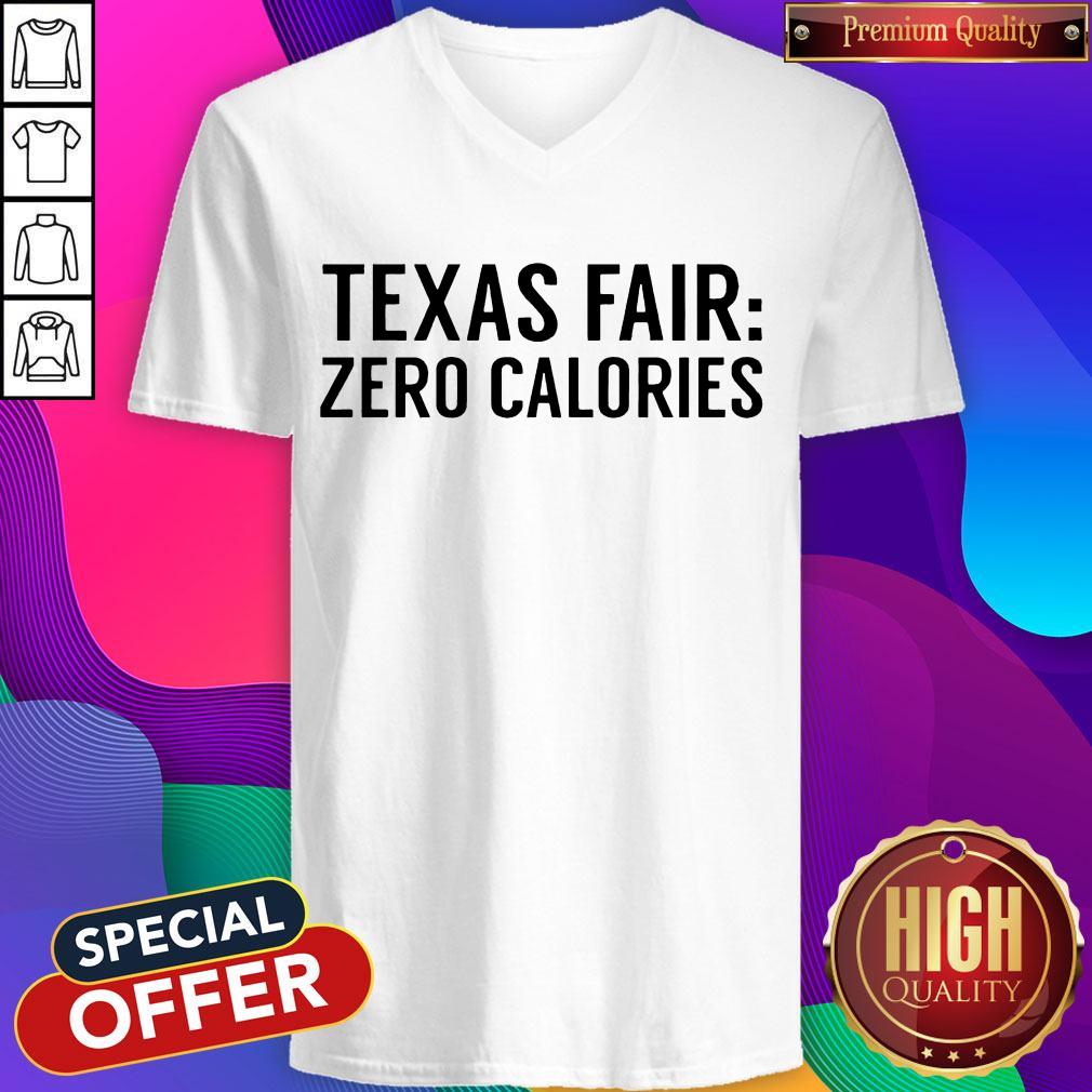 Funny Texas Fair Zero Calories Shirt