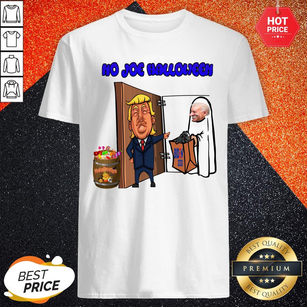 Funny Trump No Joe Halloween Shirt