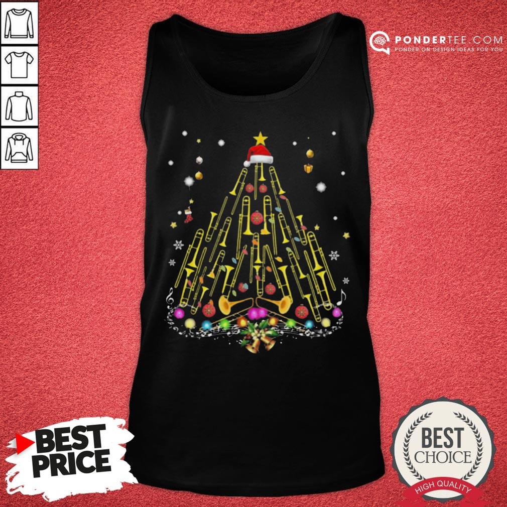 Funny Trumpet Merry Christmas Shirt