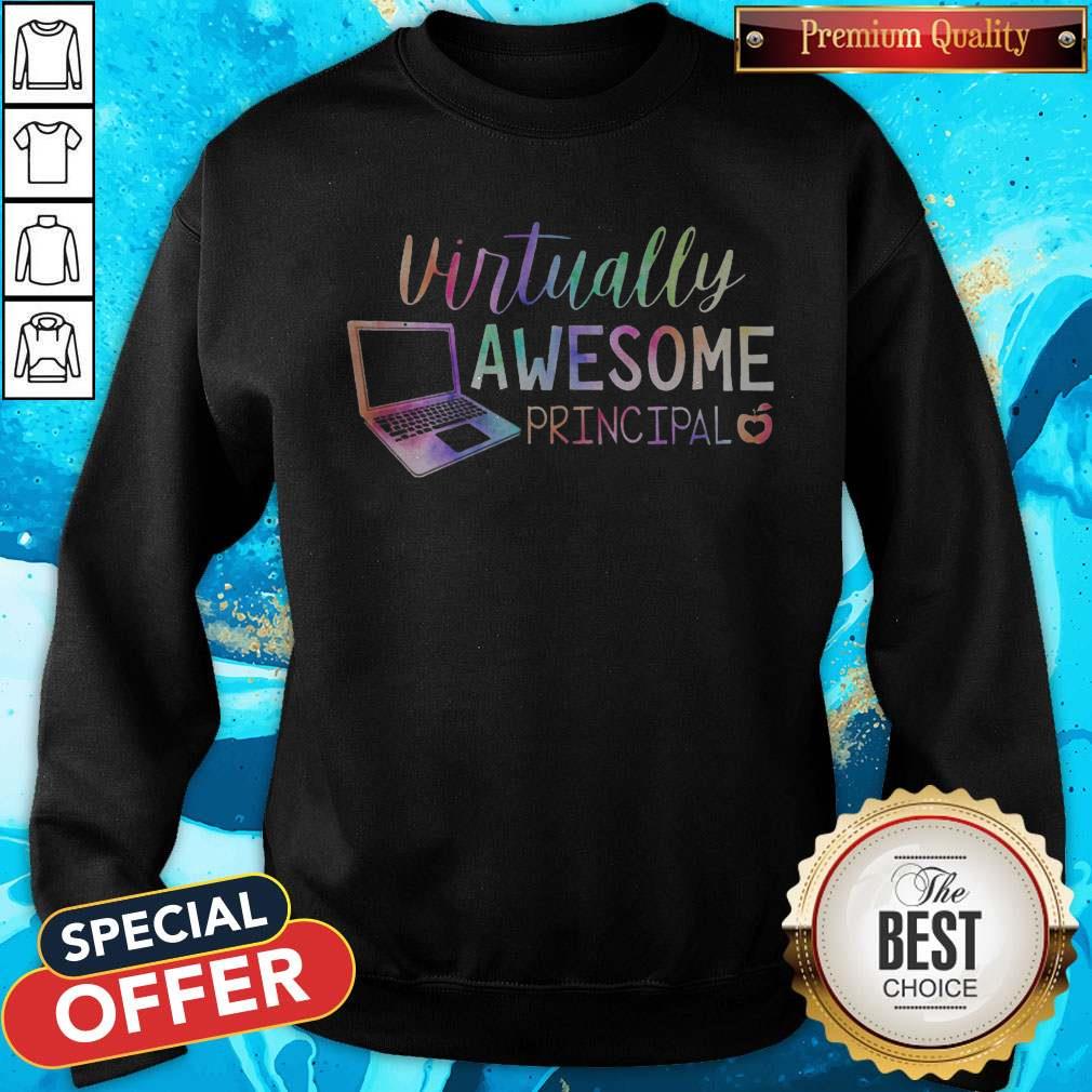 Funny Virtually Awesome Principal Shirt