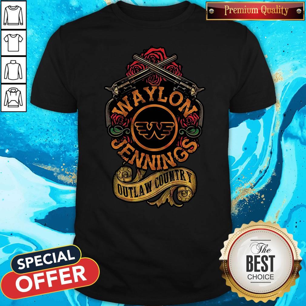 Funny Waylon Jennings Outlaw Country Shirt