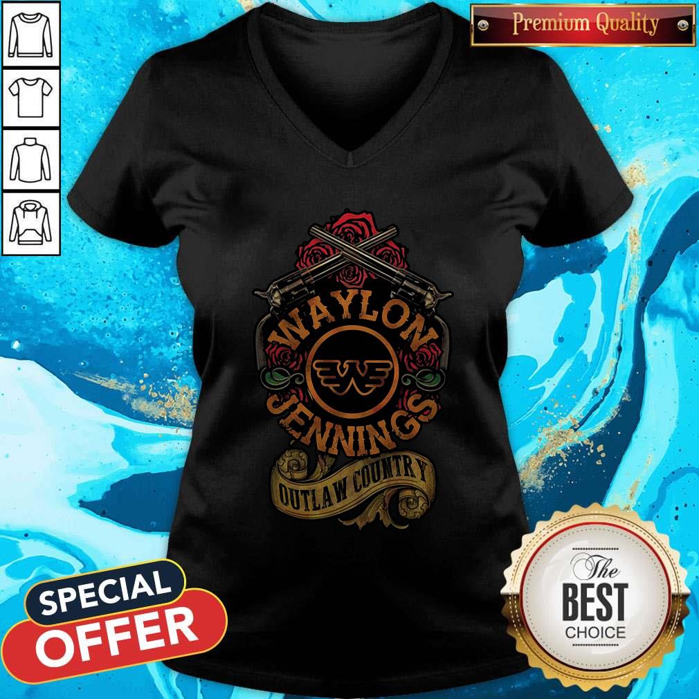 Funny Waylon Jennings Outlaw Country Shirt