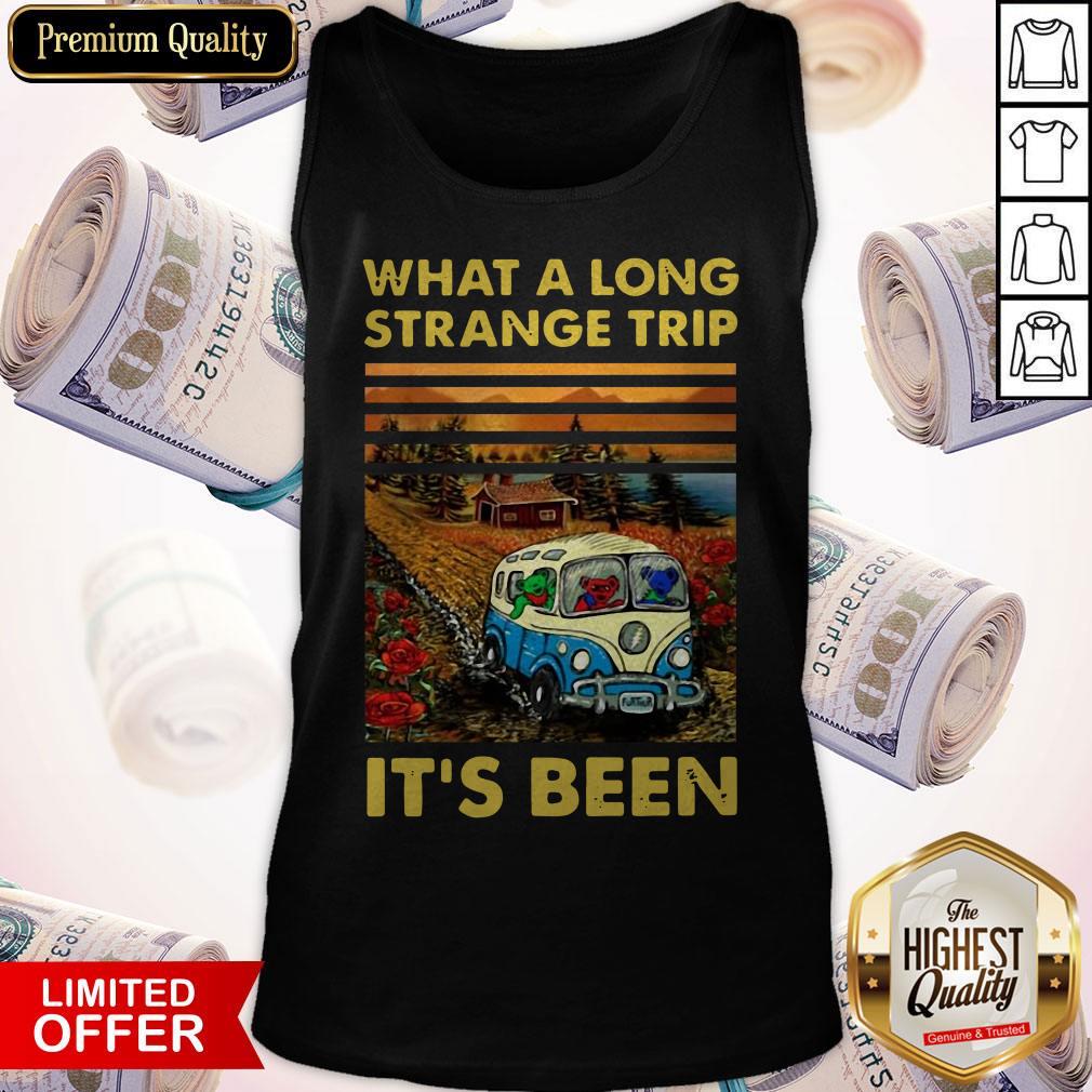 Funny What A Long Strange Trip It’s Been Vintage Shirt