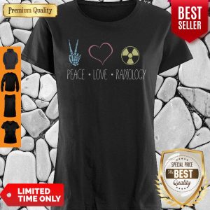 Awesome Peace Love Radiology Shirt