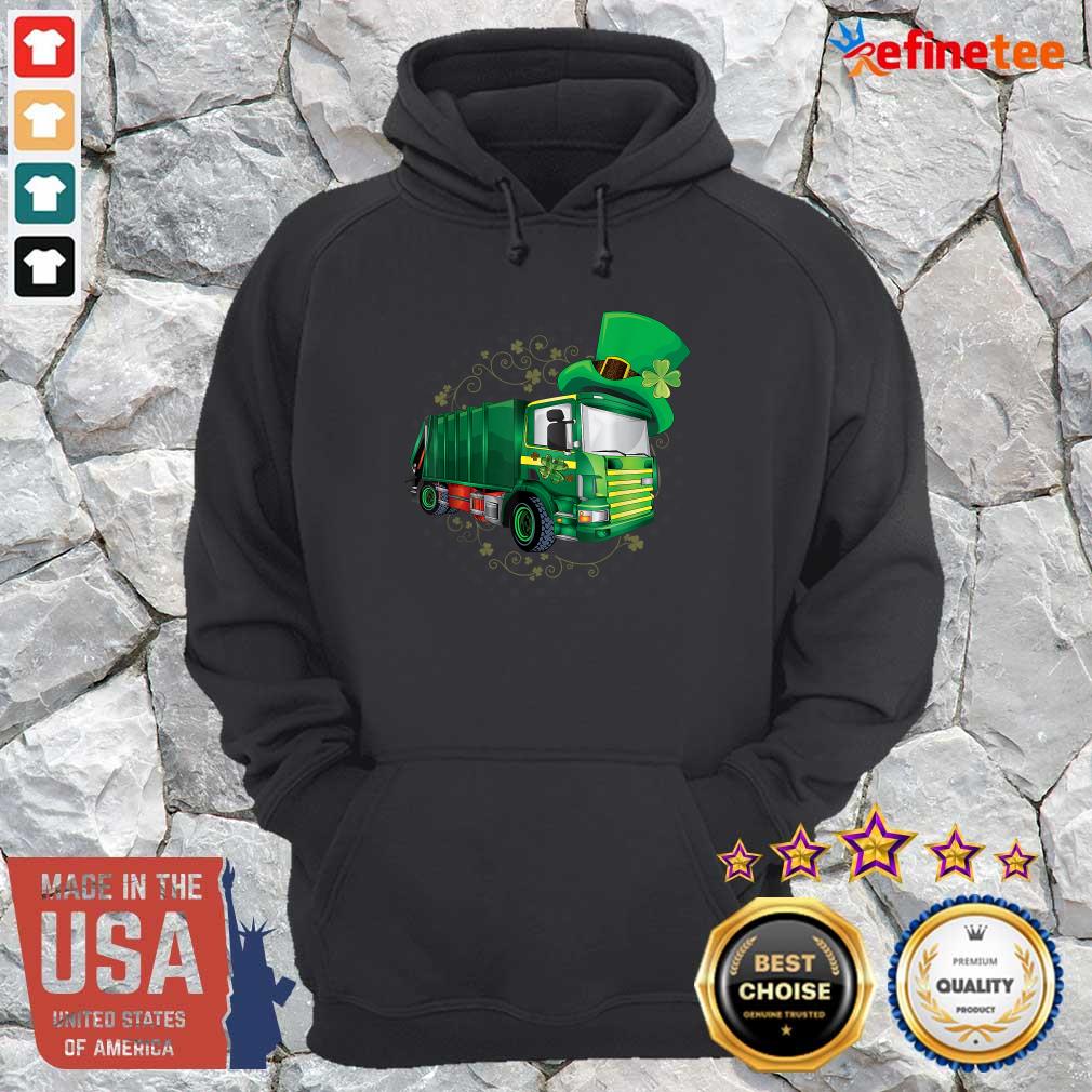 Garbage Truck Patrick's Day Shirt