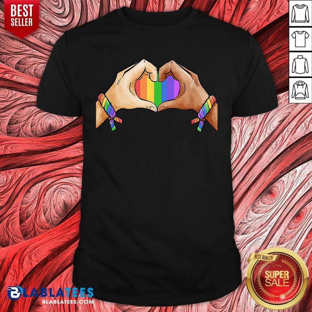 Gay Pride Clothing LGBT Rainbow Flag Shirt