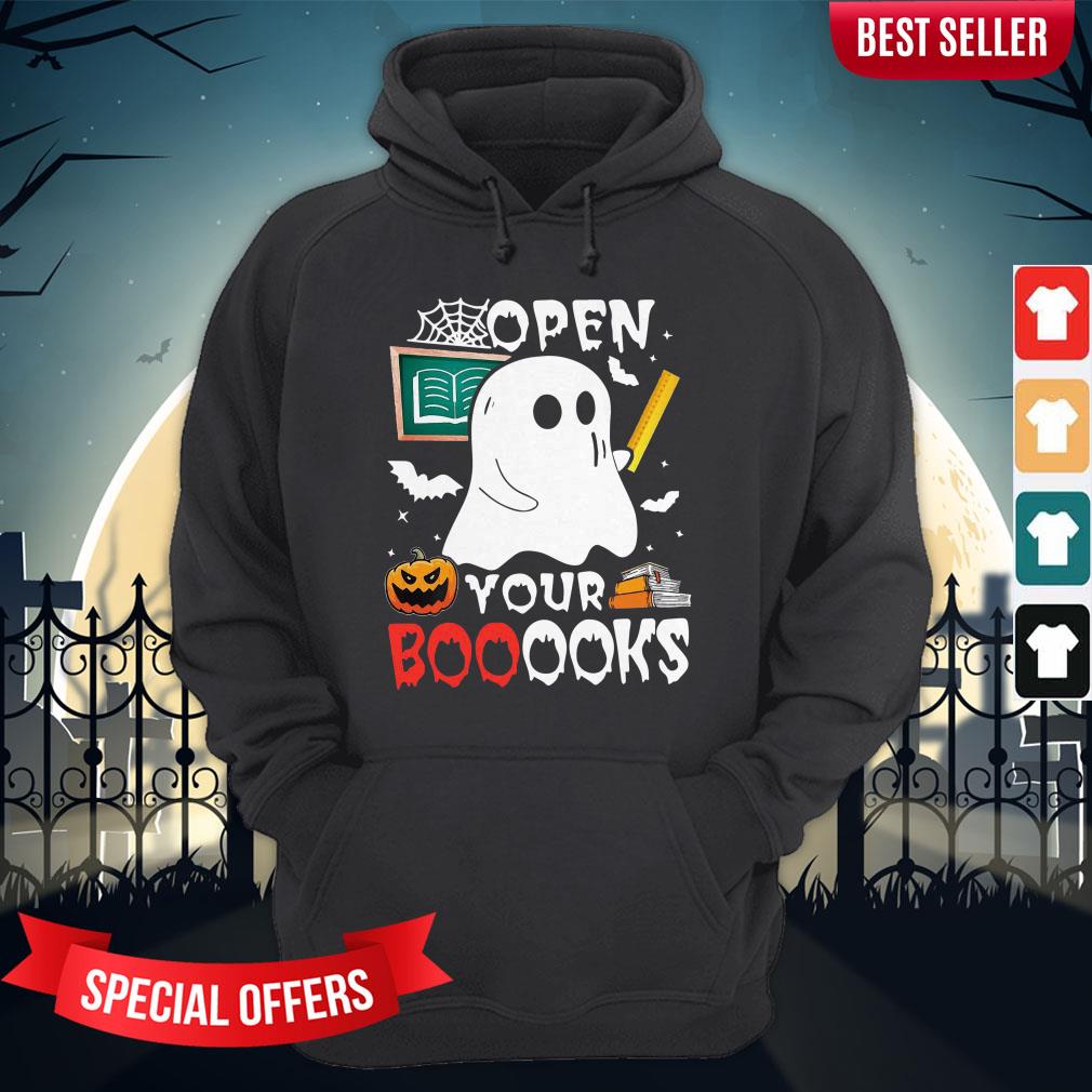 Ghost Open Your Booooks Shirt