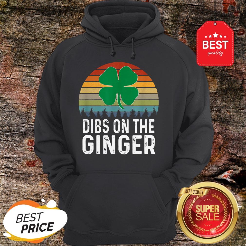 Ginger St Patricks Day Retro Dibs On The Ginger Shirt