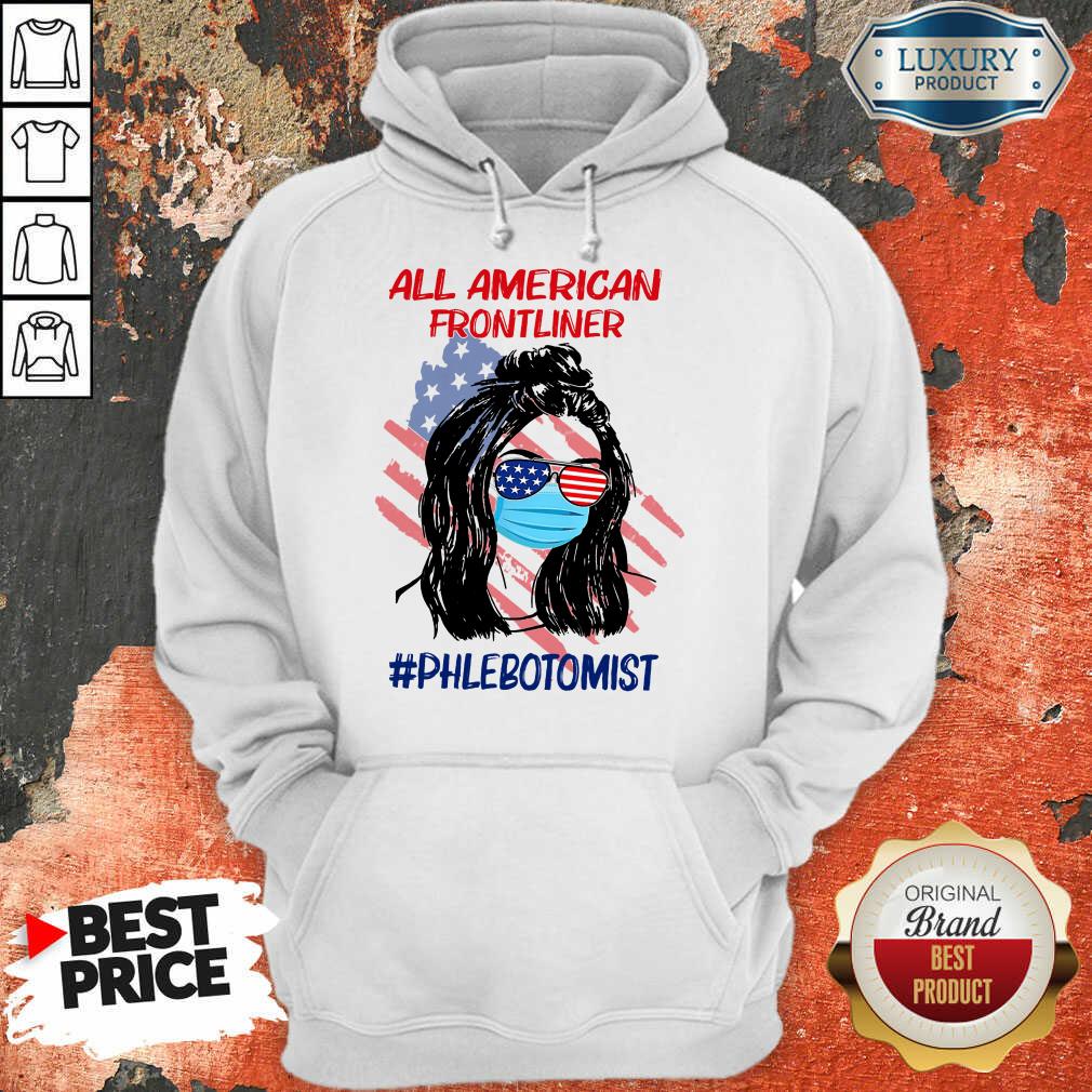 Girl All American Frontliner Phlebotomist Shirt