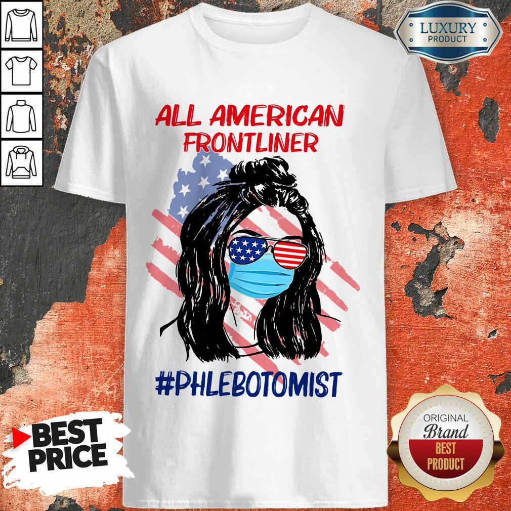 Girl All American Frontliner Phlebotomist Shirt