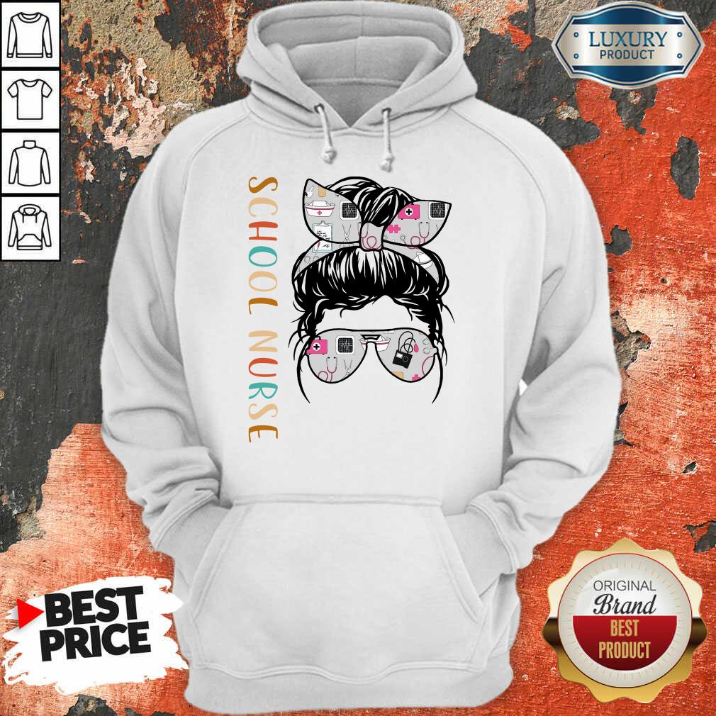 Girl Messy Busy School Nurse Shirt