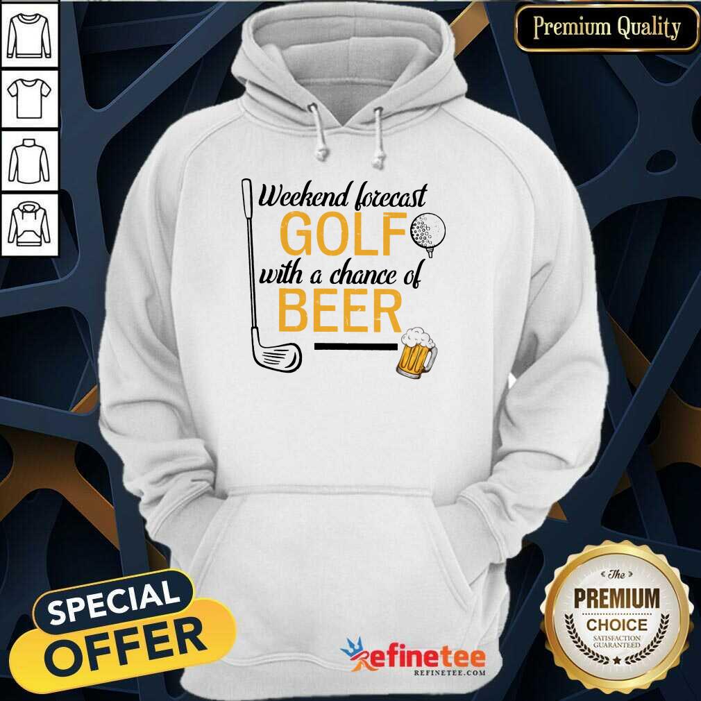 Golf With A Chance Of Beer Shirt