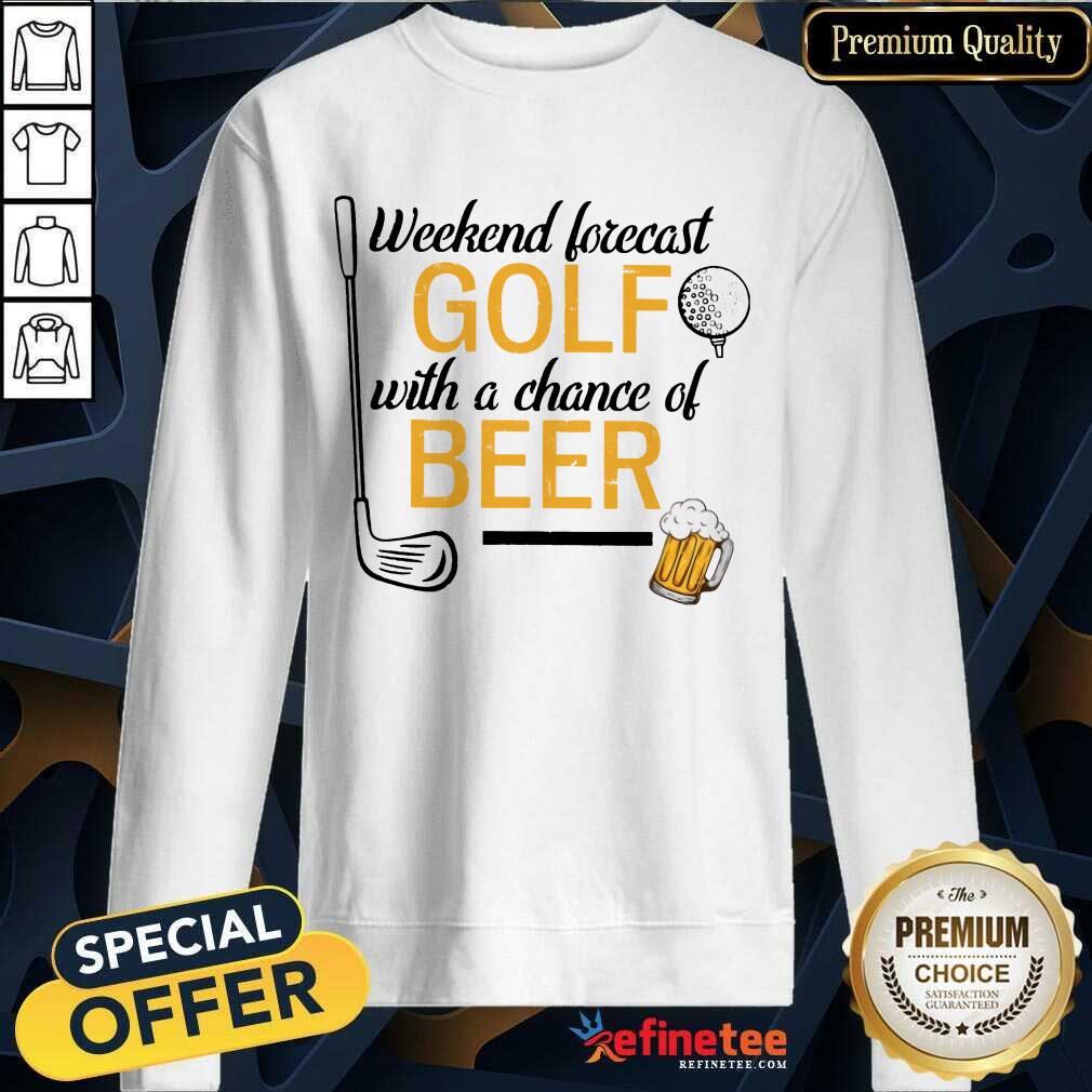 Golf With A Chance Of Beer Shirt