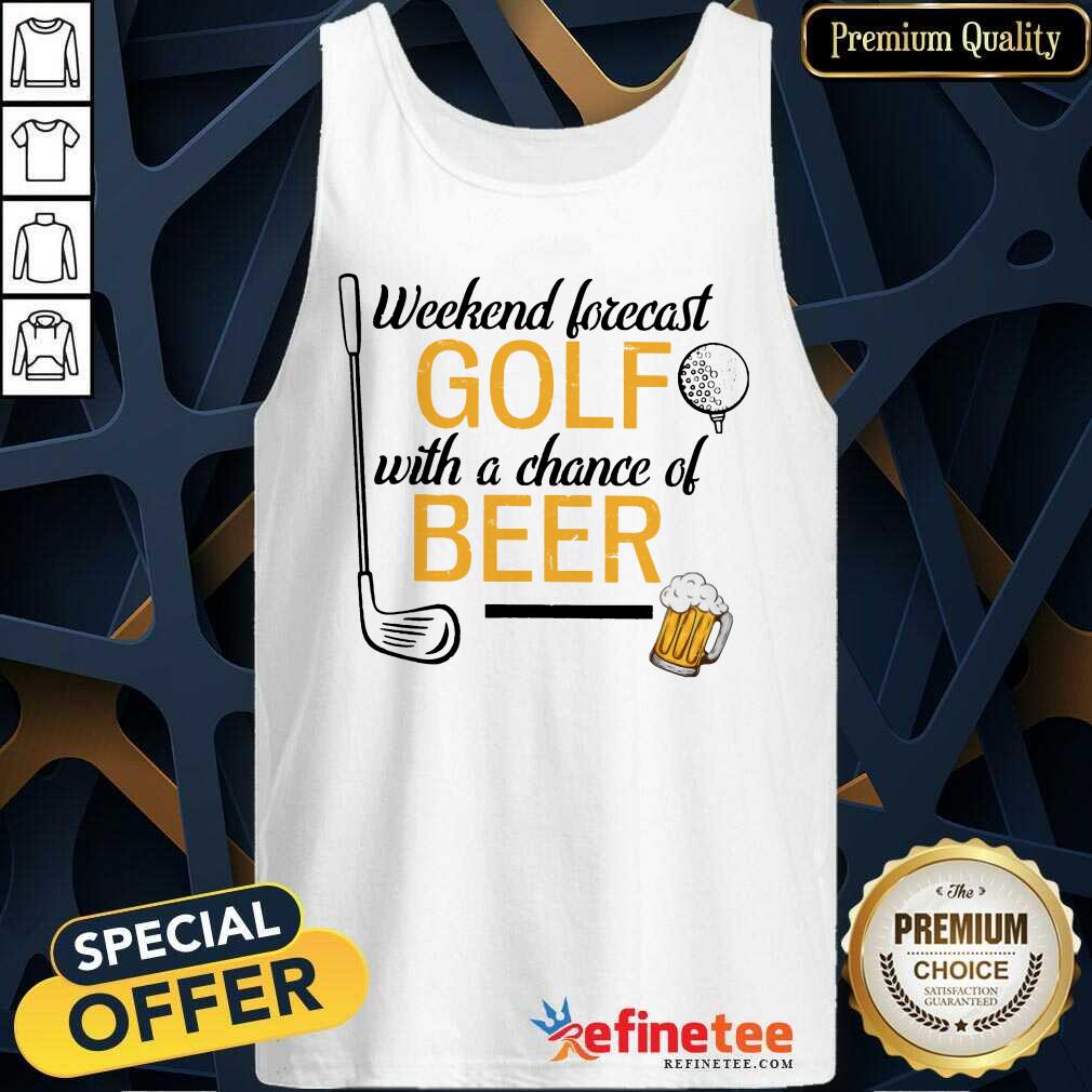 Golf With A Chance Of Beer Shirt