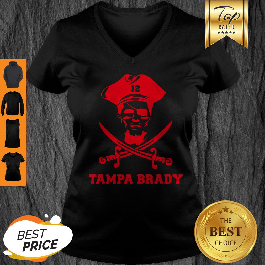 Good 12 Tampa Brady Pirates Shirt