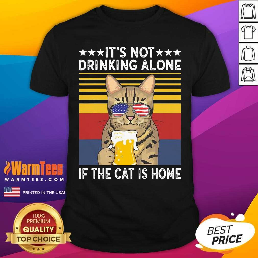 Good All I Need Is Beer And My Cat Its Too Peopley Outside Vintage Shirt