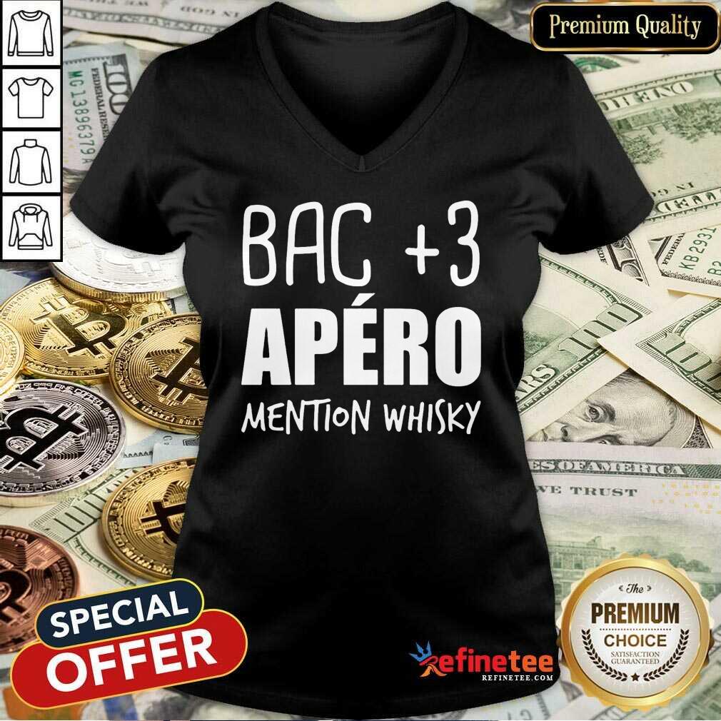 Good Bac 3 Apéro Mention Whisky Shirt