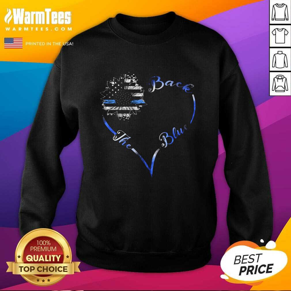 Good Back The Blue Heart Shirt