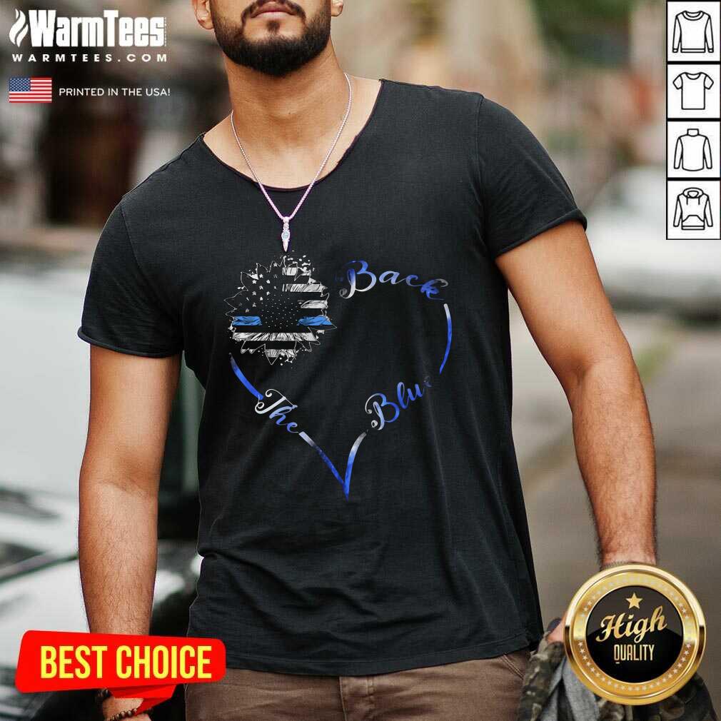 Good Back The Blue Heart Shirt