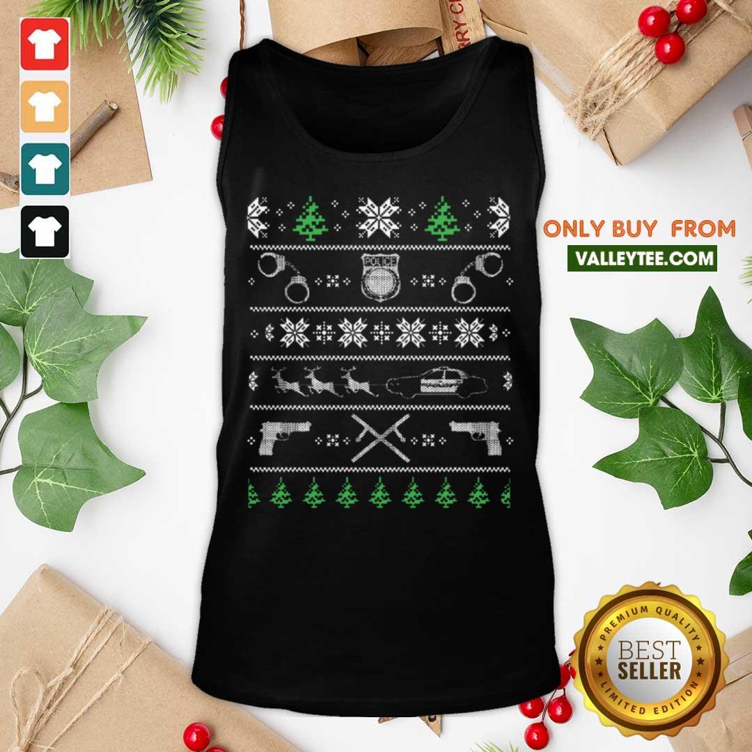 Good Best For Police Man Police Ugly Christmas Sweaters Shirt