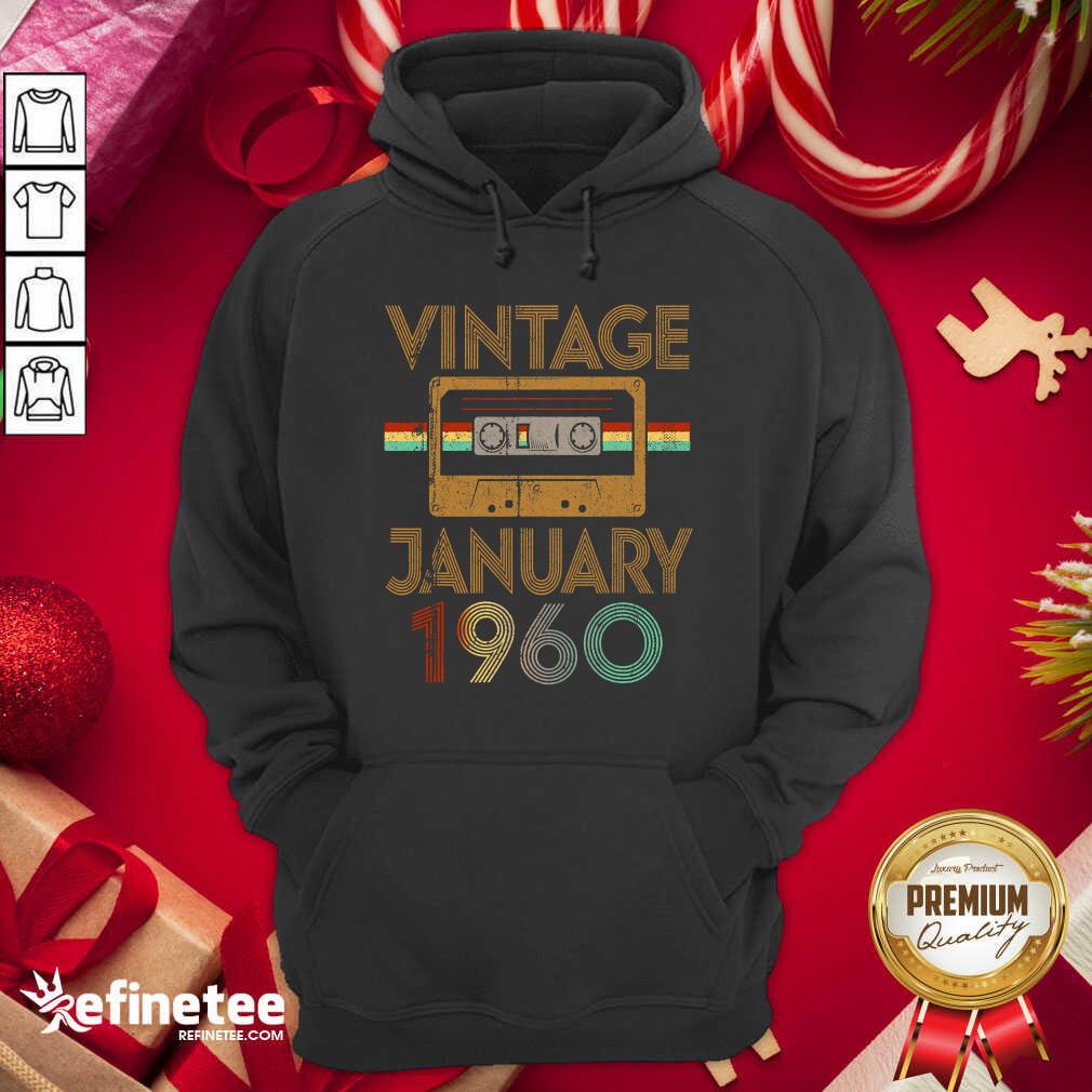 Good Born January 1960 61st Birthday Quarantine Gift Made In 1960 Shirt