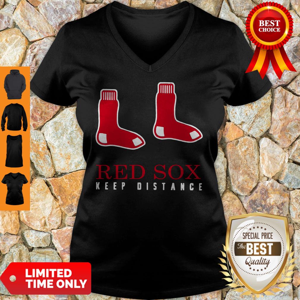 Good Boston Red Sox Keep Distance Shirt