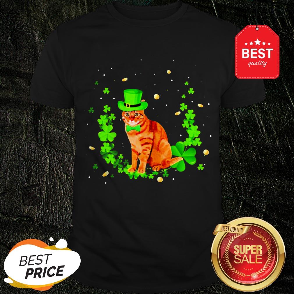 Good Cat Shamrock St. Patrick’s Day Gift Shirt