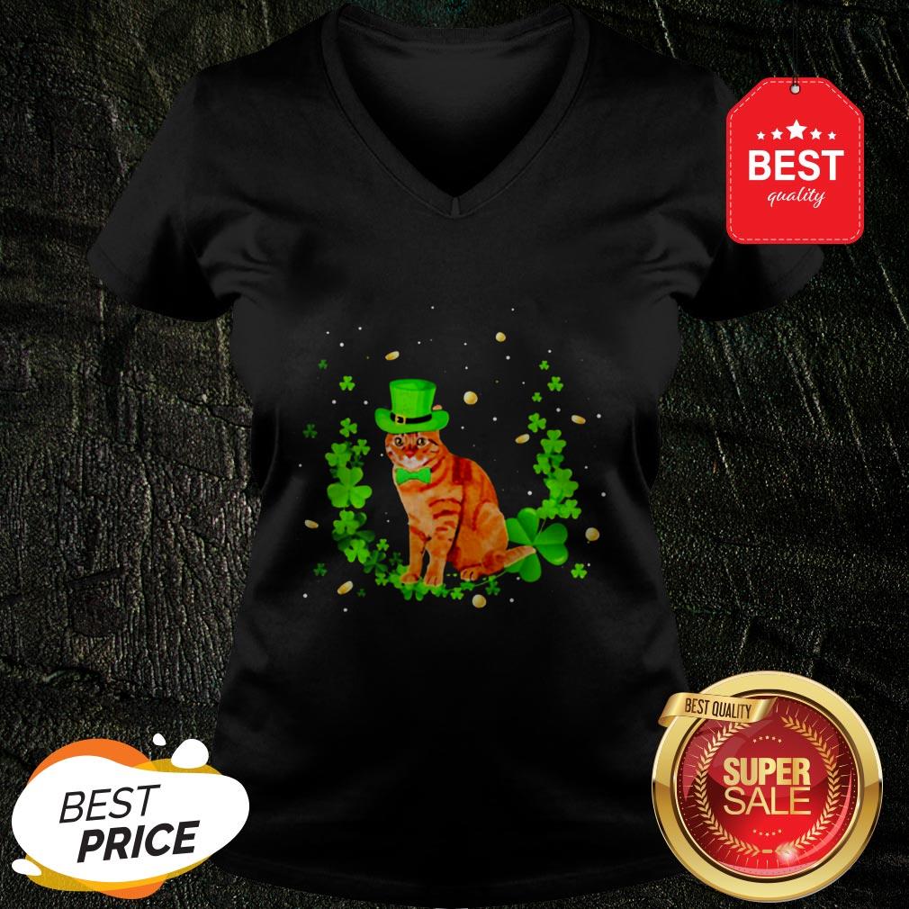 Good Cat Shamrock St. Patrick’s Day Gift Shirt