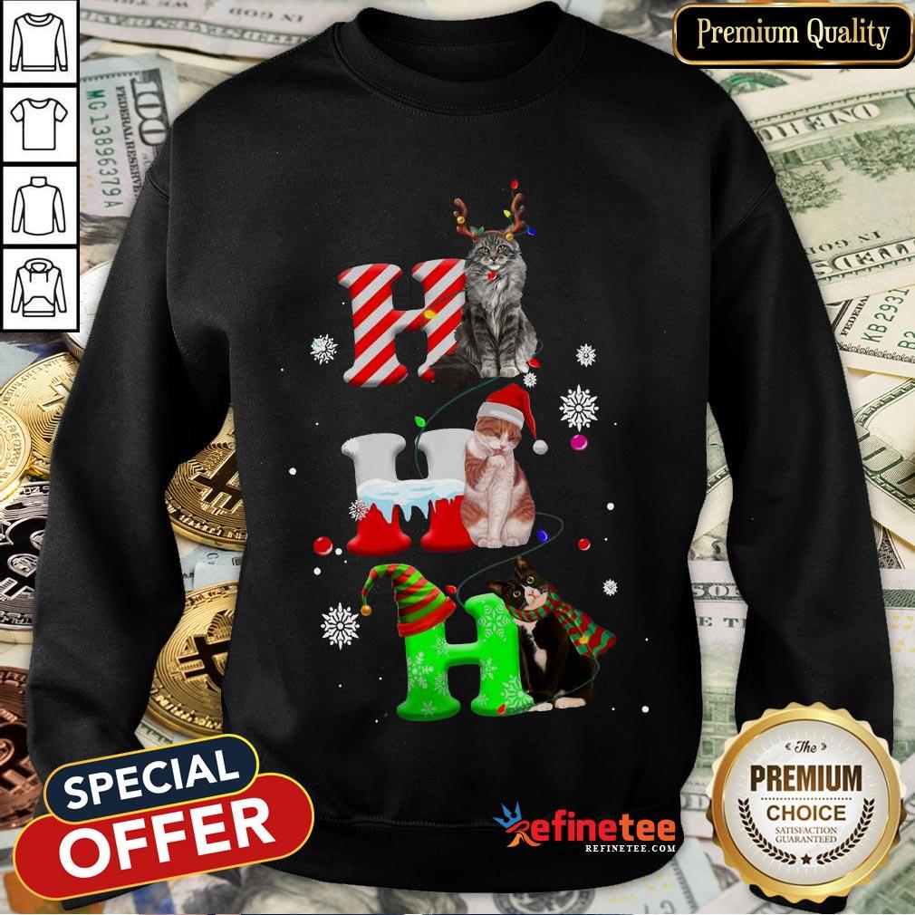 Good Cats Ho Ho Ho Merry Christmas Shirt