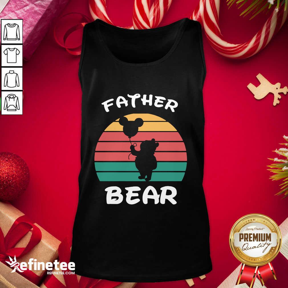 Good Father Bear Disney Vintage Retro Shirt