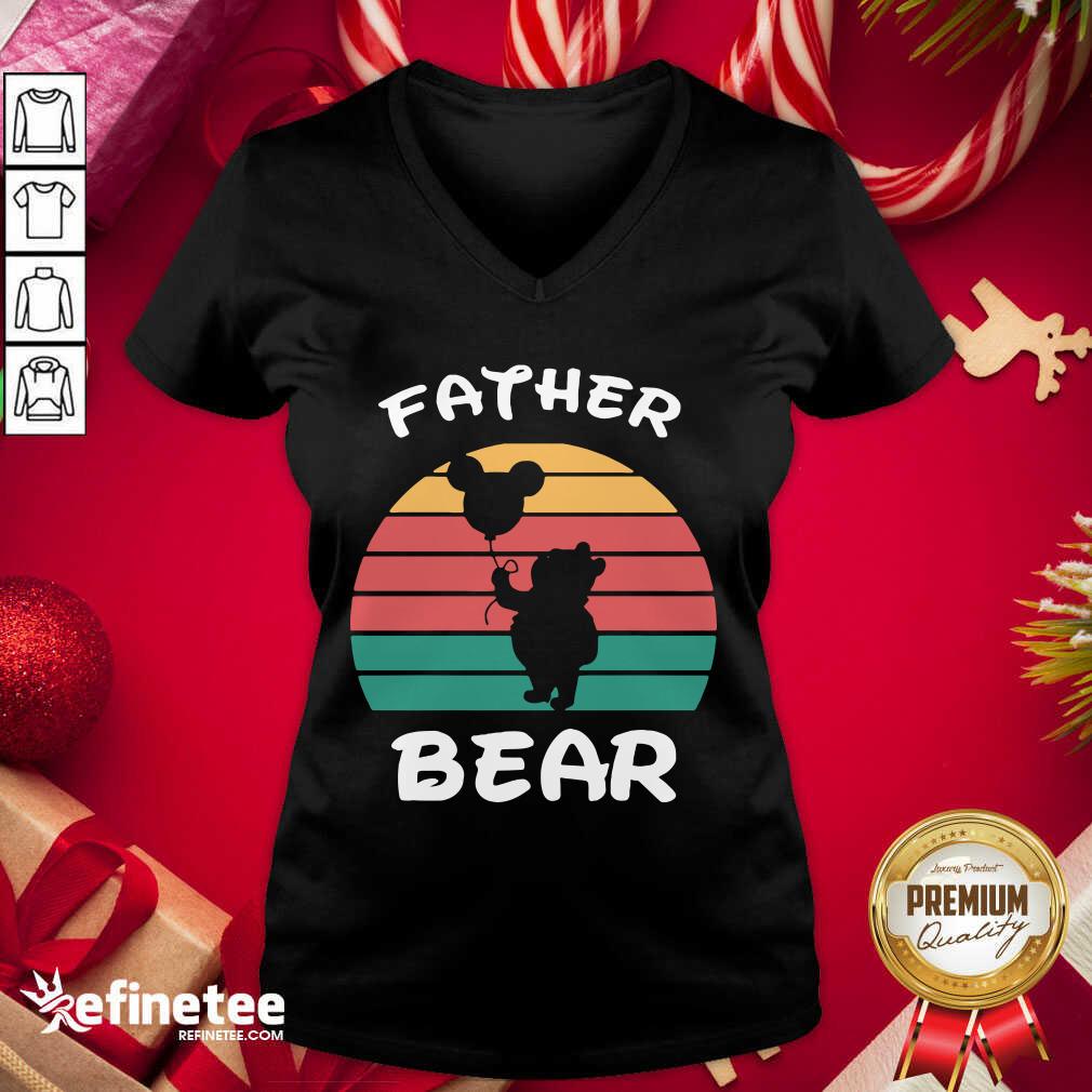 Good Father Bear Disney Vintage Retro Shirt