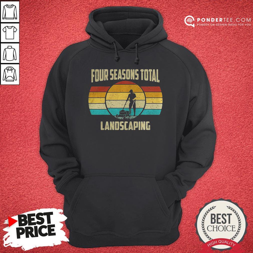 Good Four Seasons Total Landscaping Vintage Retro Shirt
