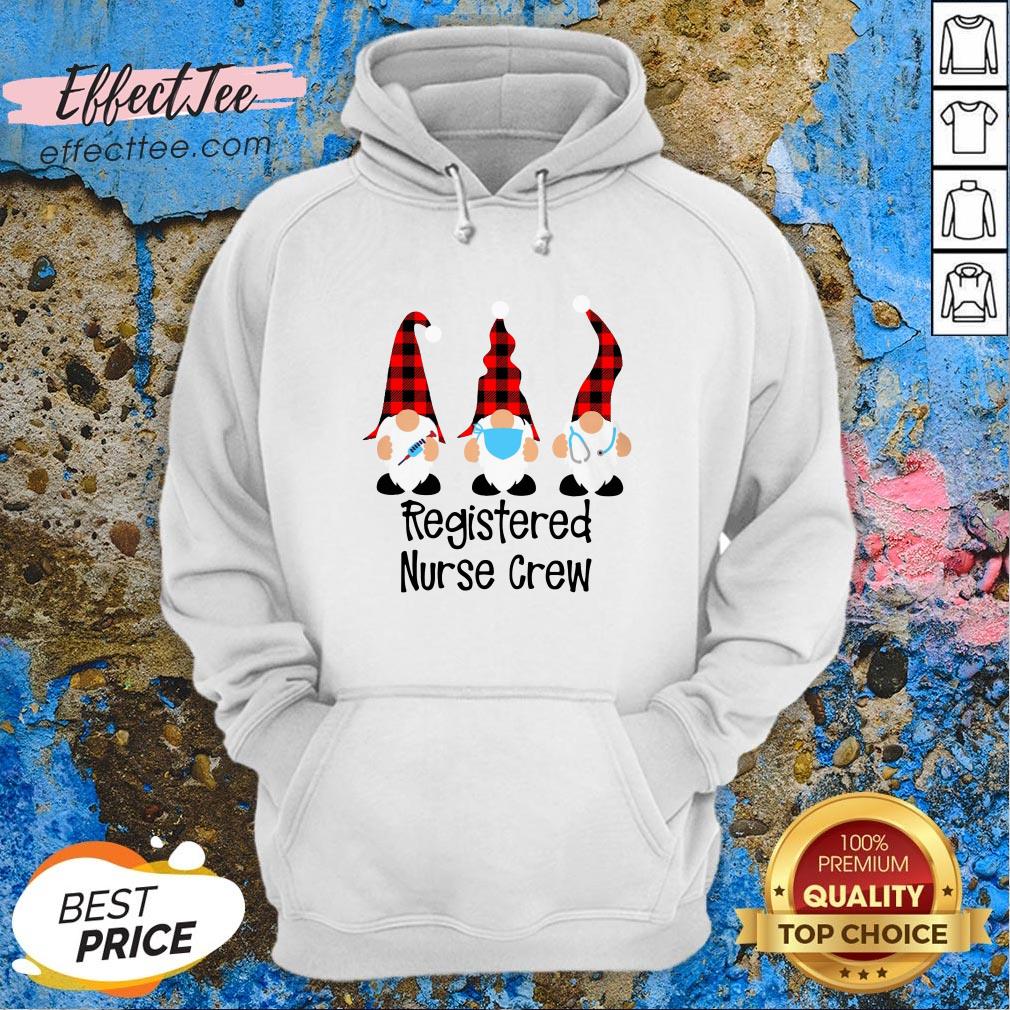 Good Gnome Nurse Registered Nurse Crew Merry Christmas Sweatshirt